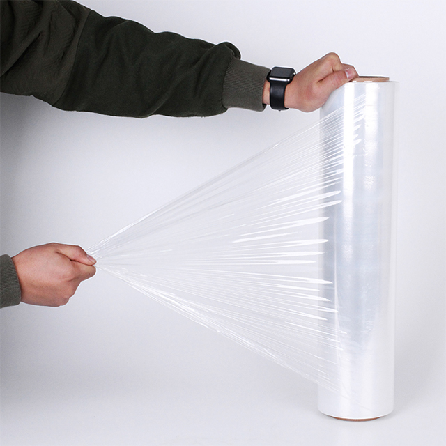 Disposable Sleek Manual Hand Stretch Film for Easier Transport